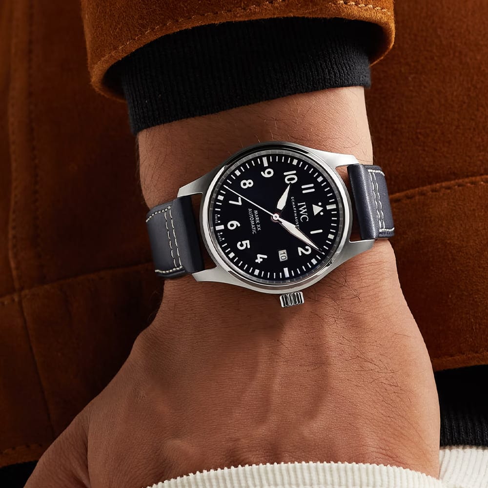 The IWC Pilot's Watch Mark XX is complete.